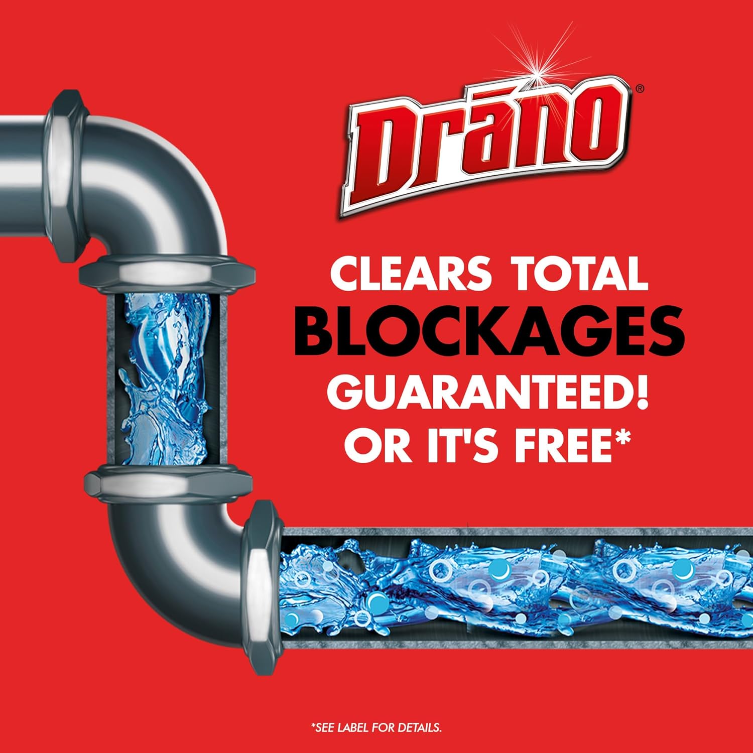 Drano Max Gel Drain Clog Remover and Cleaner for Shower or Sink Drains