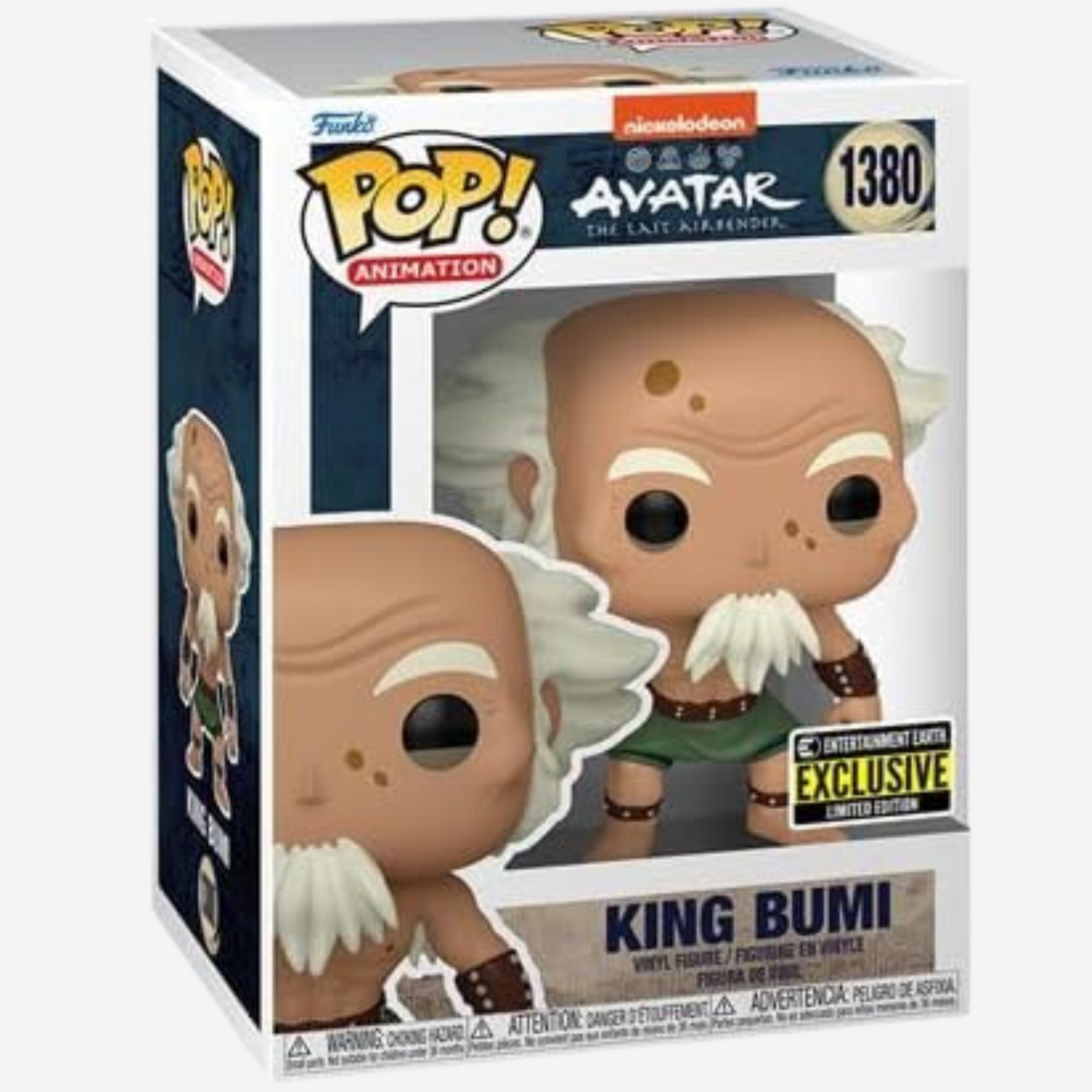 The Last Airbender King Bumi Pop! Funko Avatar