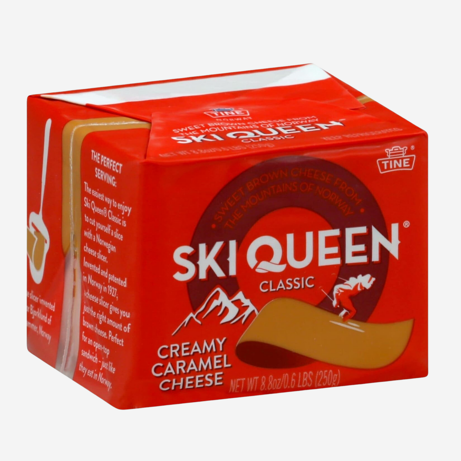 Ski Queen, Gjetost Cheese, 8.8 Ounce