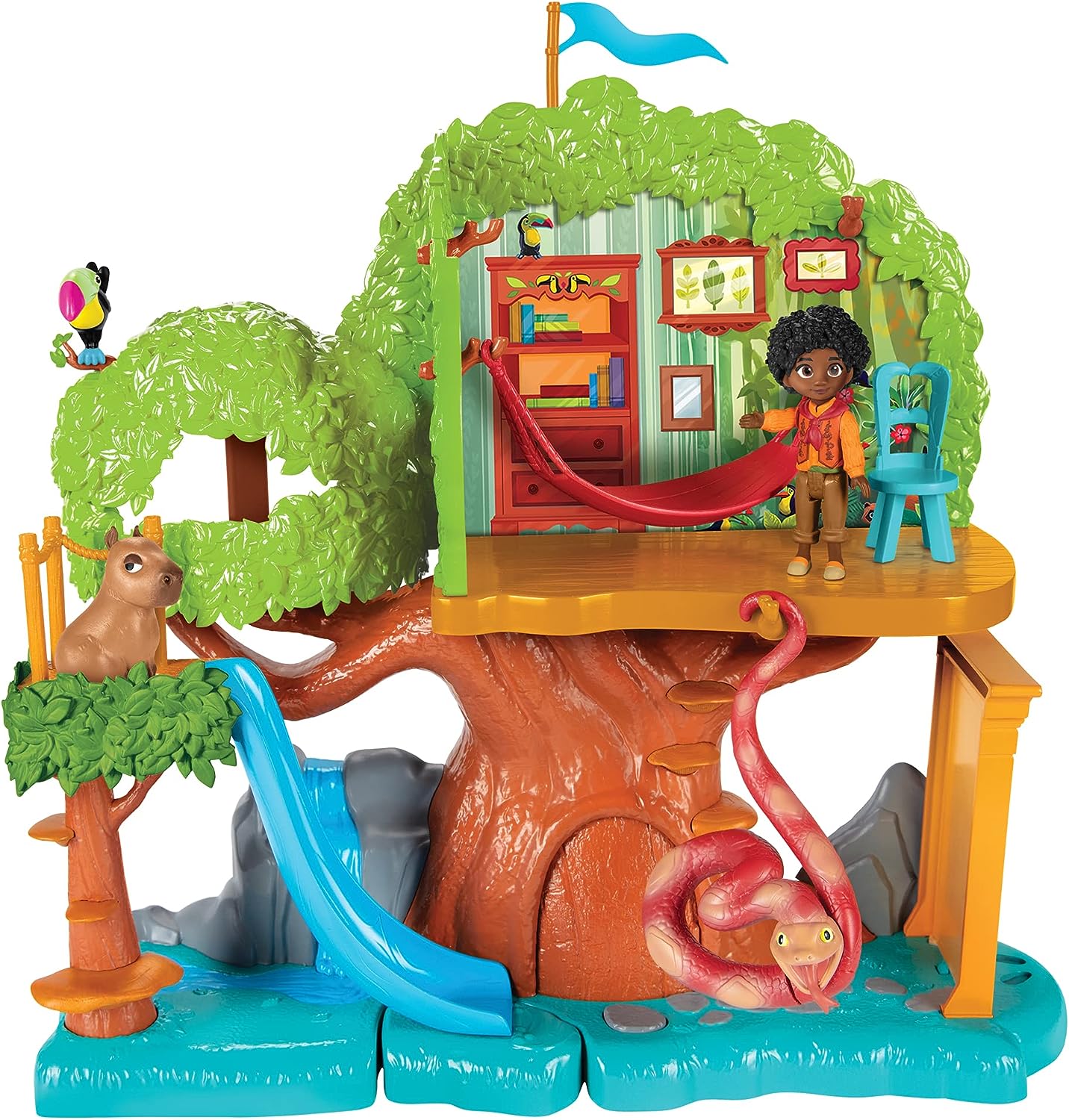 Disney Encanto Antonio's Tree House Playset with Antonio Doll Figure & Animal Friends