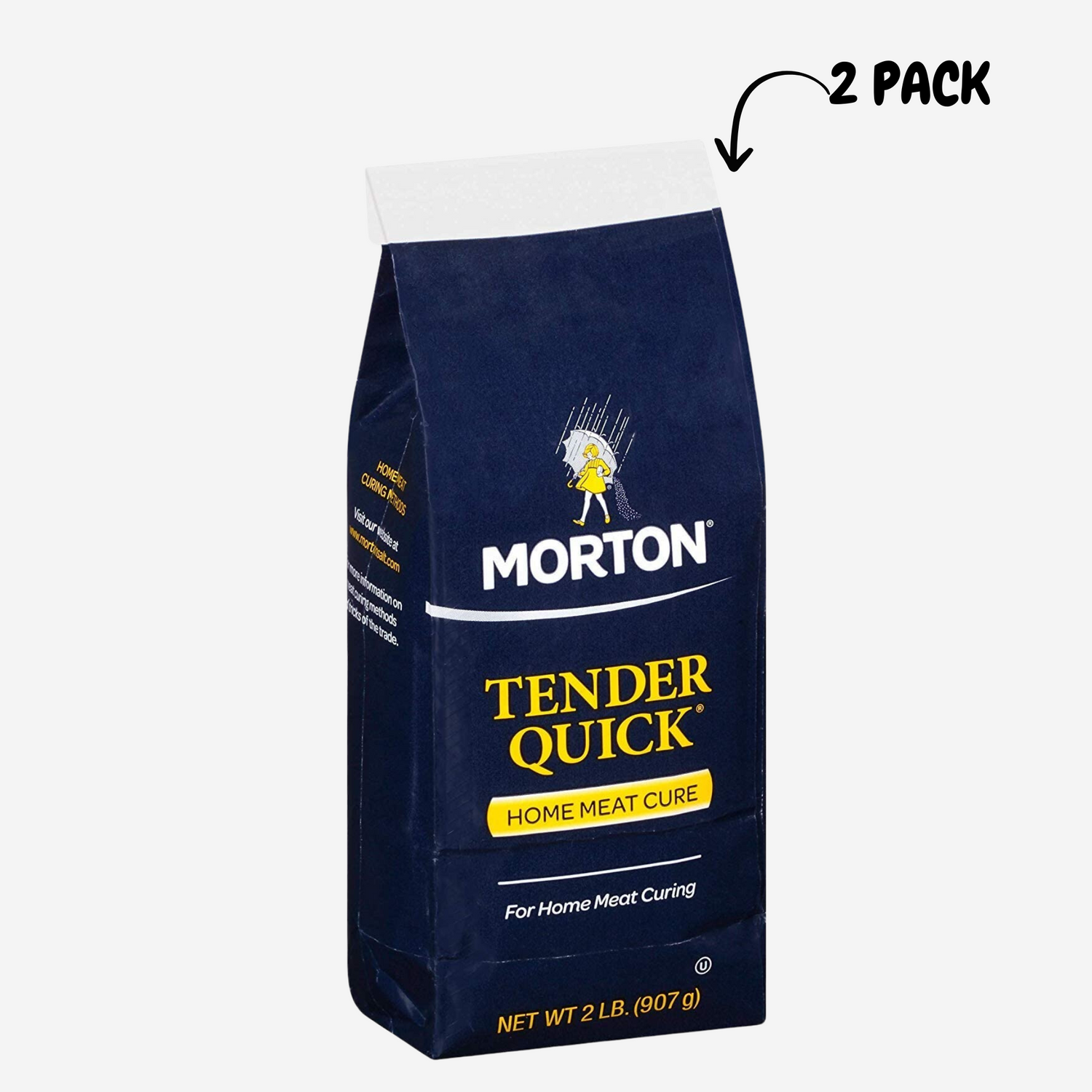 Morton Curing Salt, Tender Quick Home Meat Cure - PACK OF 2