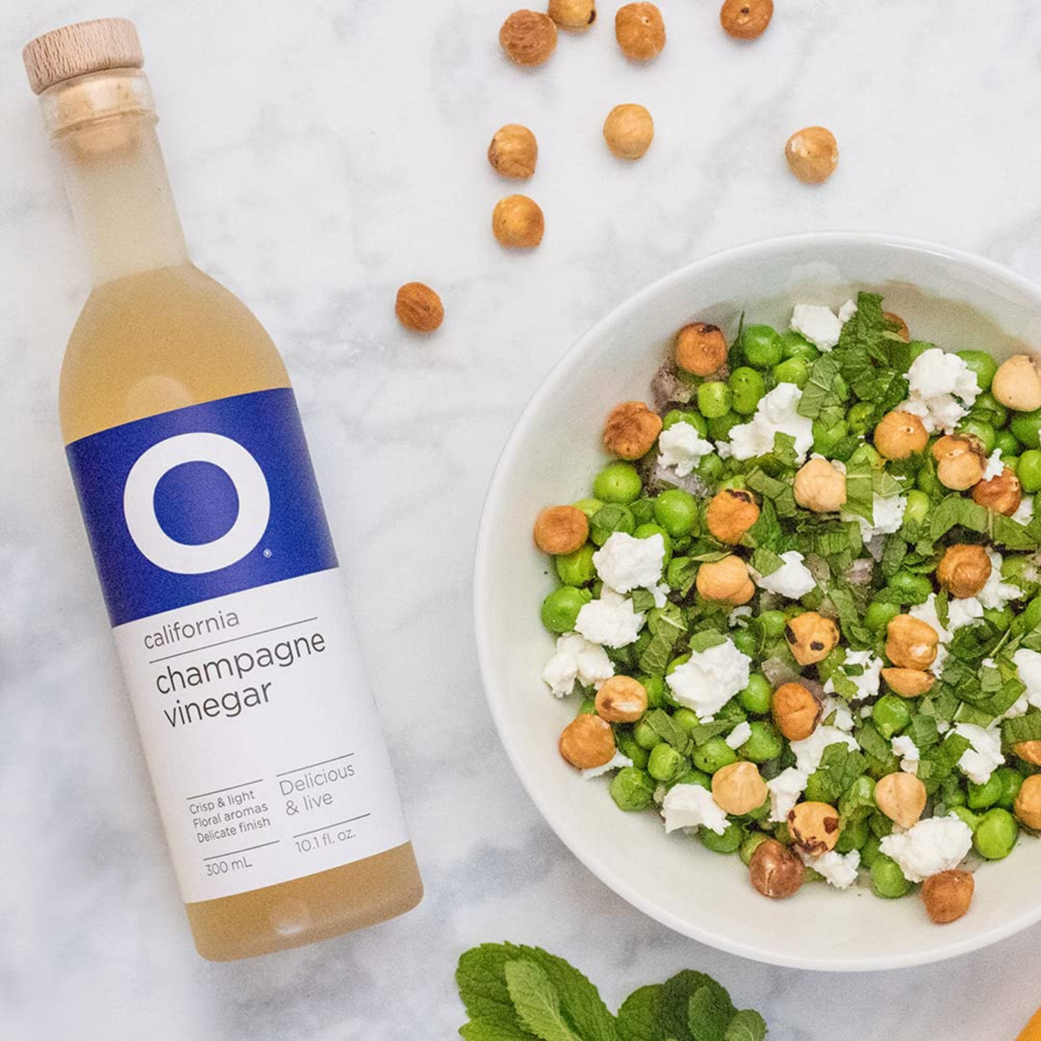 Pomegranate Delight: Champagne Vinegar, 10.1 Fl Oz by O Olive