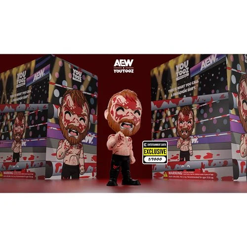 AEW Collection Bloody Jon Moxley Variant Vinyl Figure #9