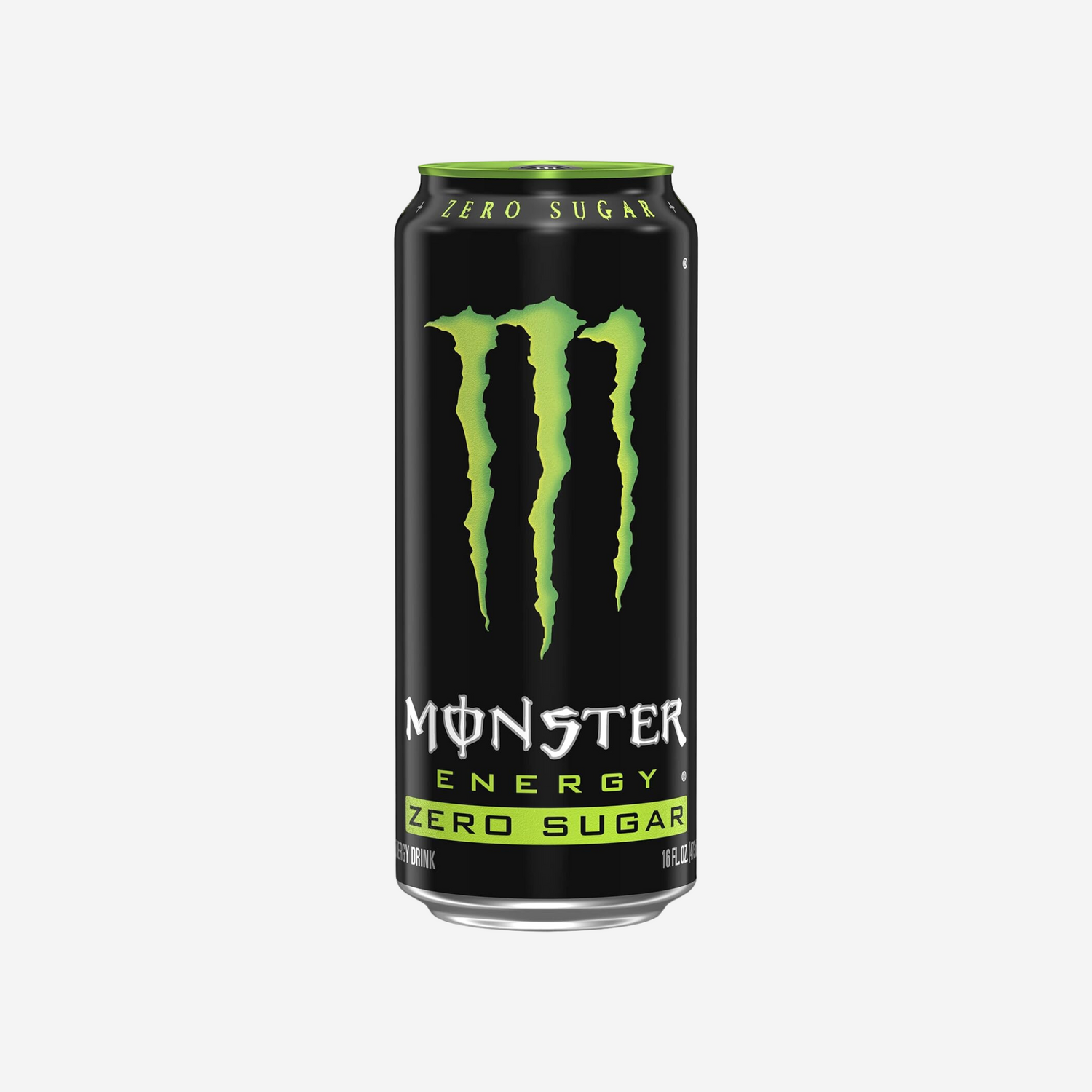 Monster Energy Zero Sugar, Green, Original, Low Calorie Energy Drink, 16 Fl Oz (Pack of 15)