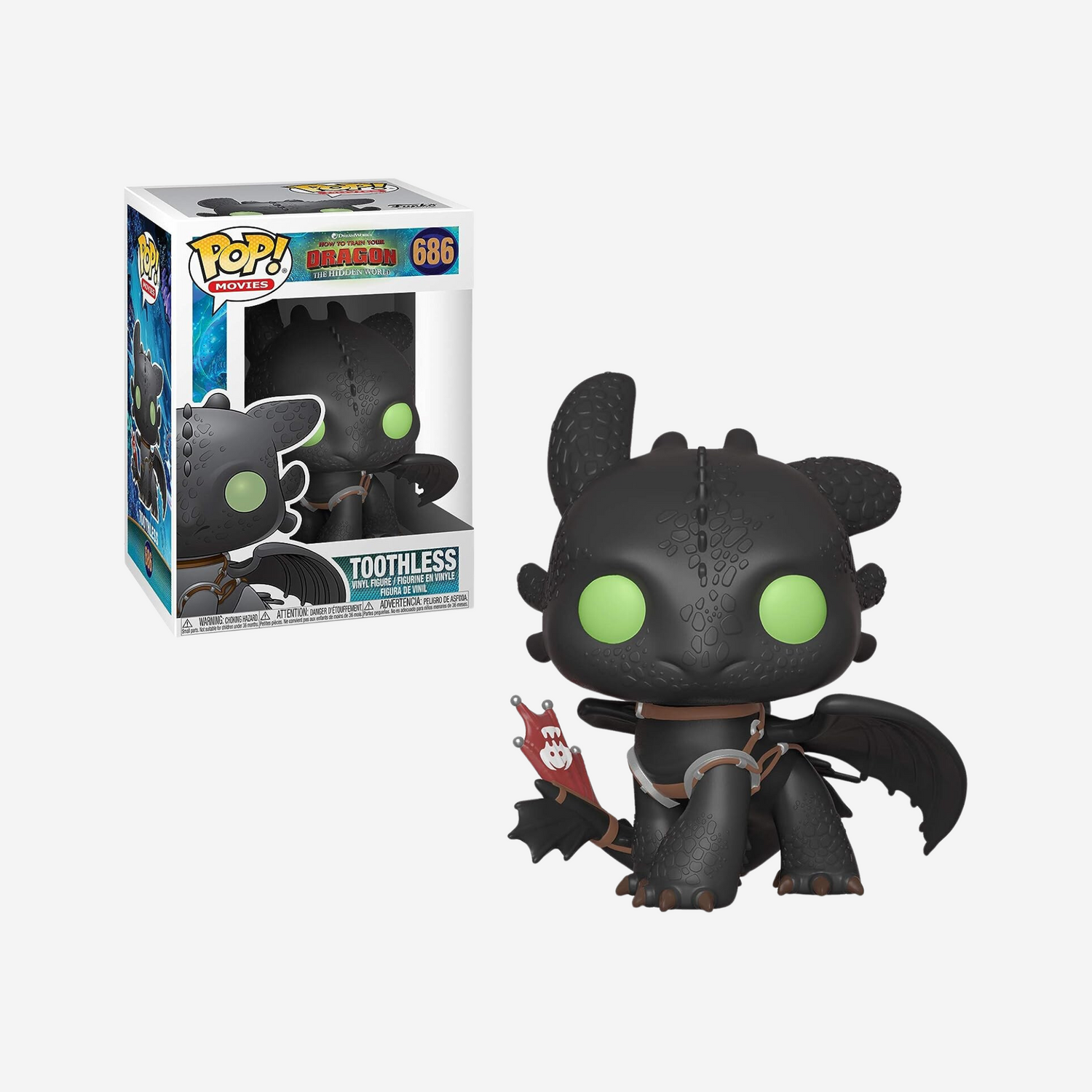 Funko Pop! Movies: How to Train Your Dragon 3 - Toothless