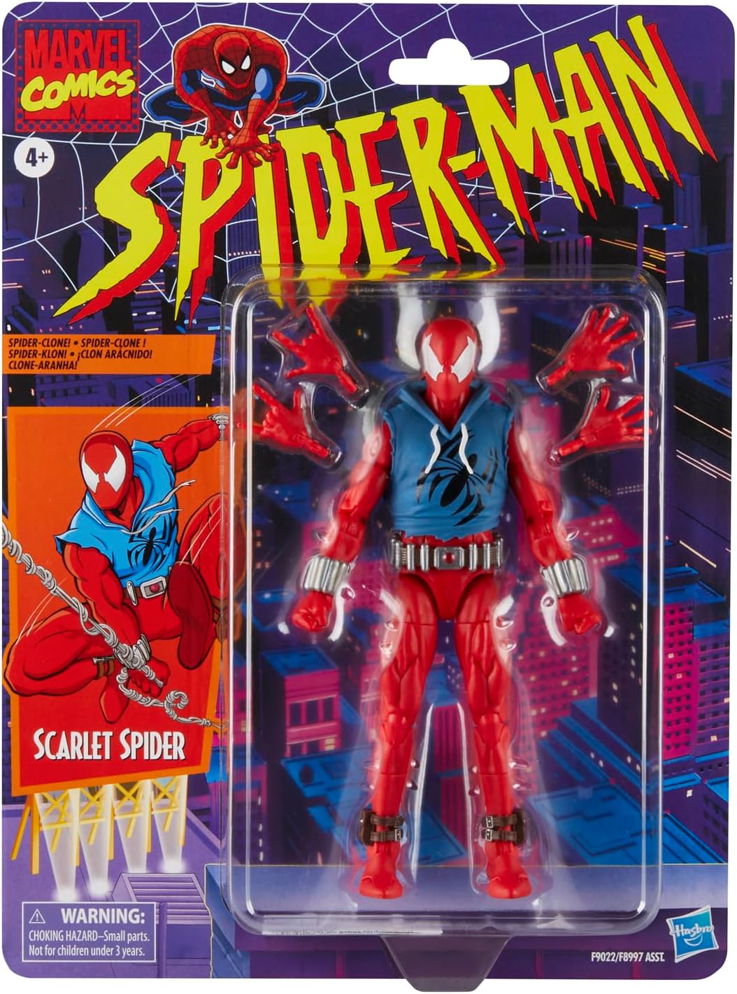 MARVEL Legends Series Scarlet Spider 6-Inch Action Figure