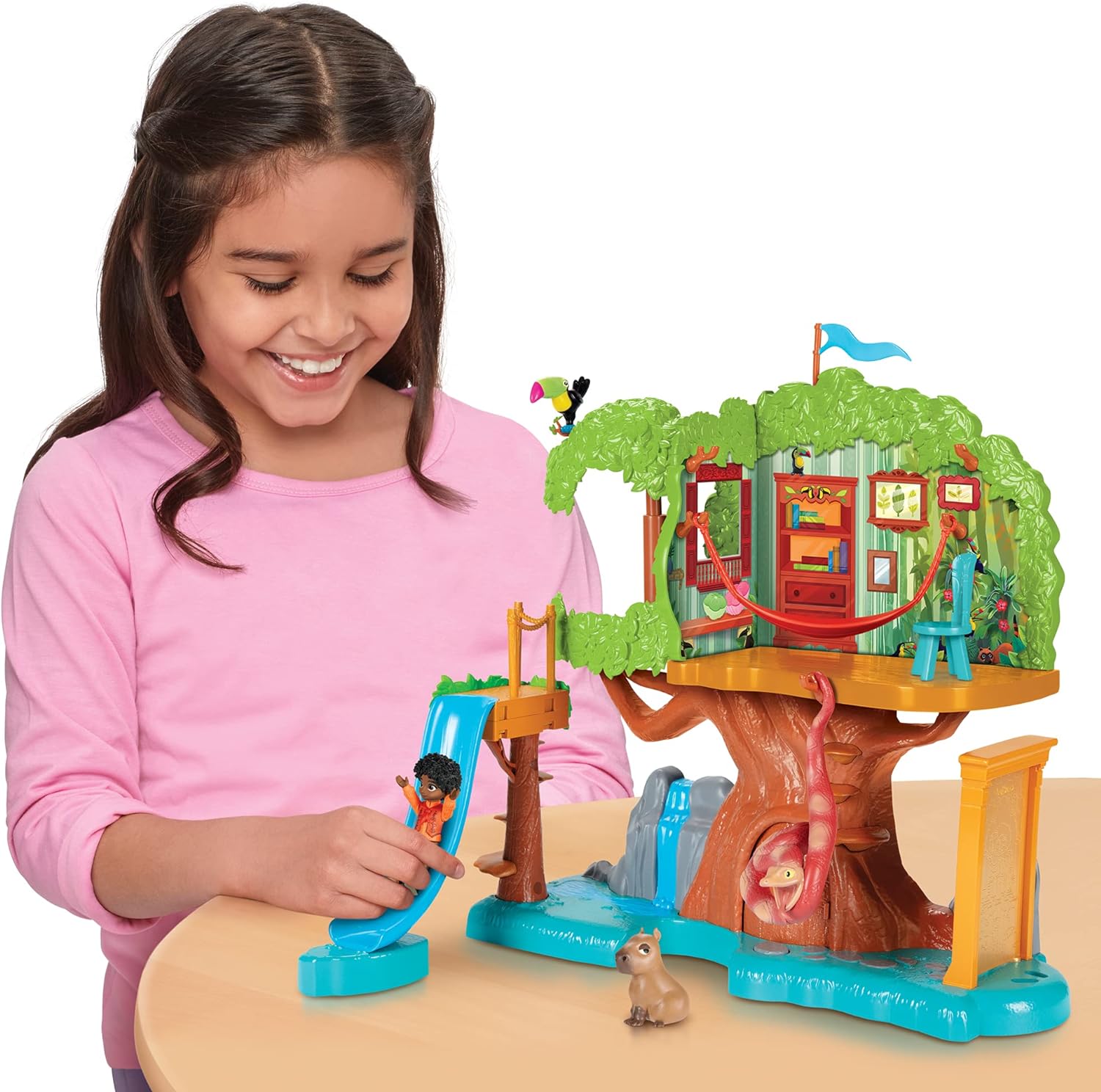 Disney Encanto Antonio's Tree House Playset with Antonio Doll Figure & Animal Friends