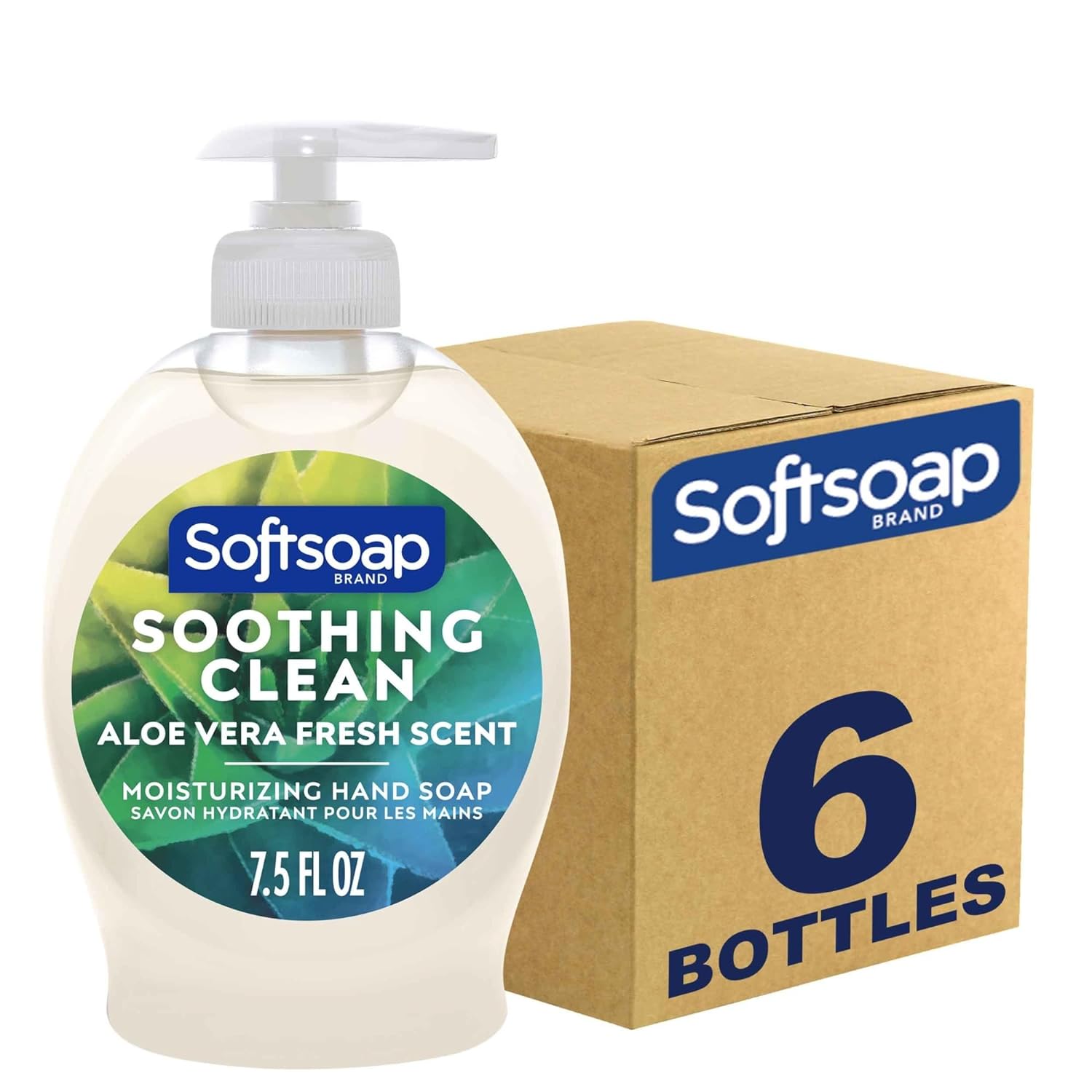 Softsoap Moisturizing Liquid Hand Soap 7.5 Fl Oz 6 Pack