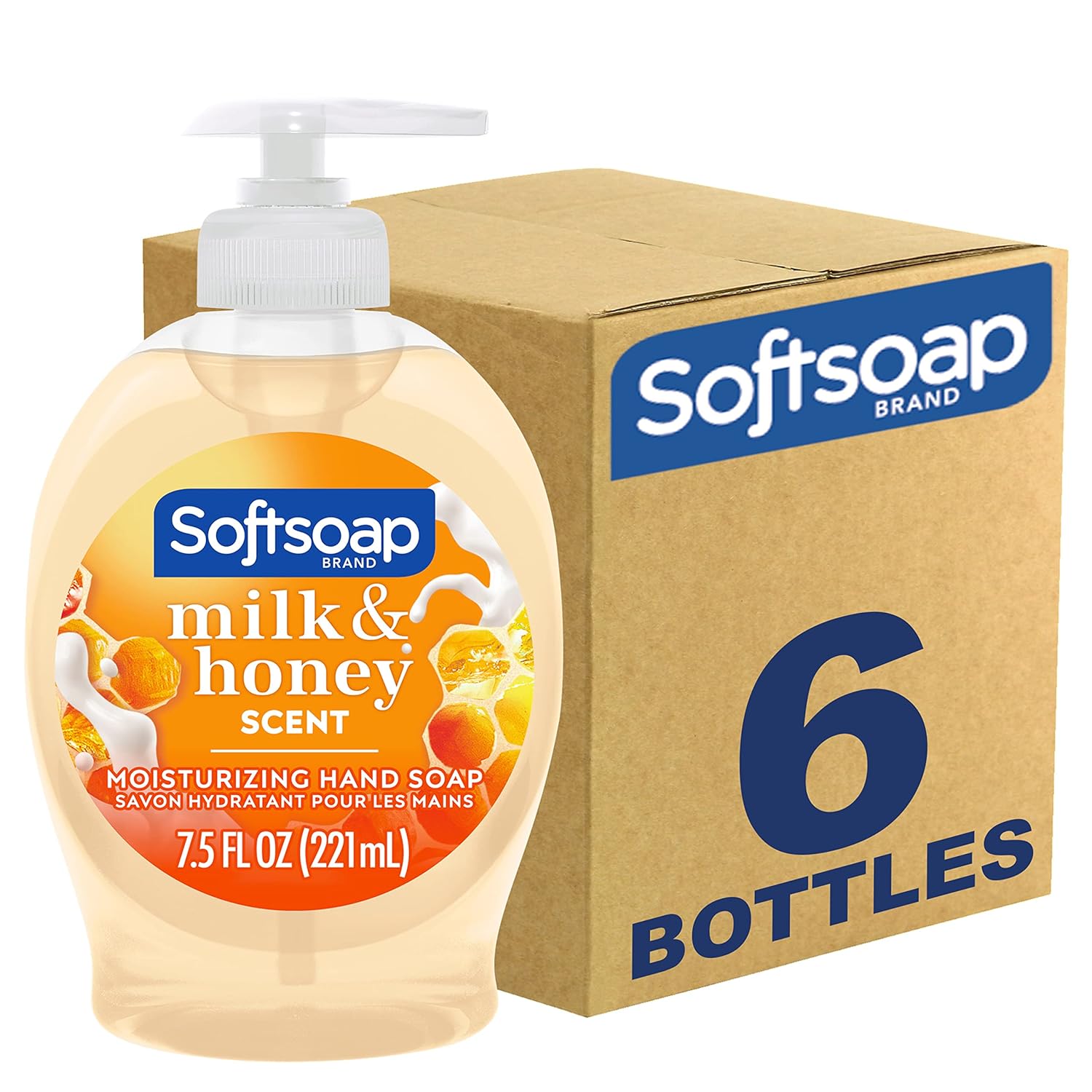 Softsoap Moisturizing Liquid Hand Soap 7.5 OZ 6 Pack