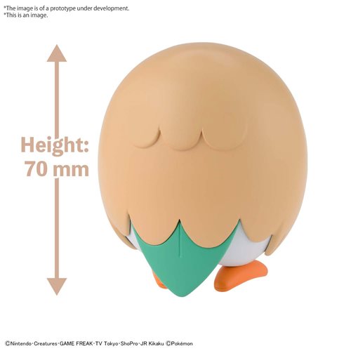 Pokemon Rowlet Quick Model Kit