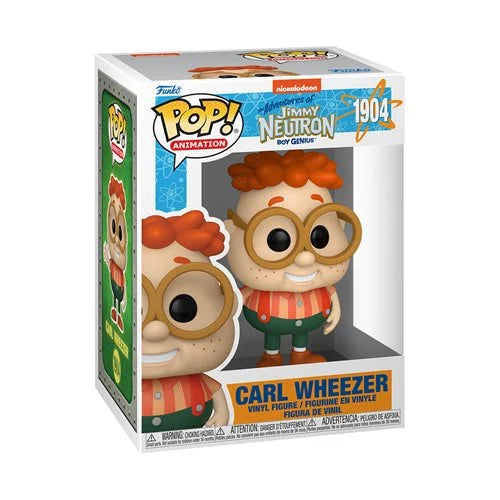 The Adventures of Jimmy Neutron Boy Genius Carl Wheezer Funko Pop!