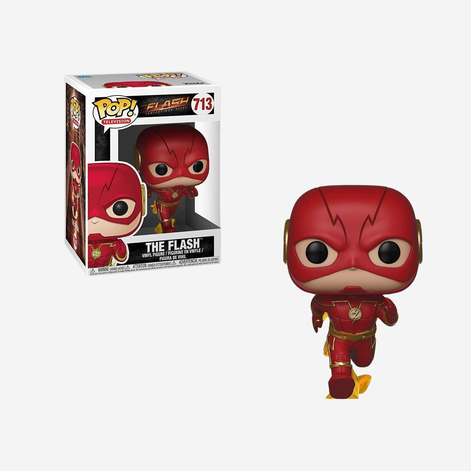 Funko Pop Television: The Flash - Flash Collectible Figure, Multicolor