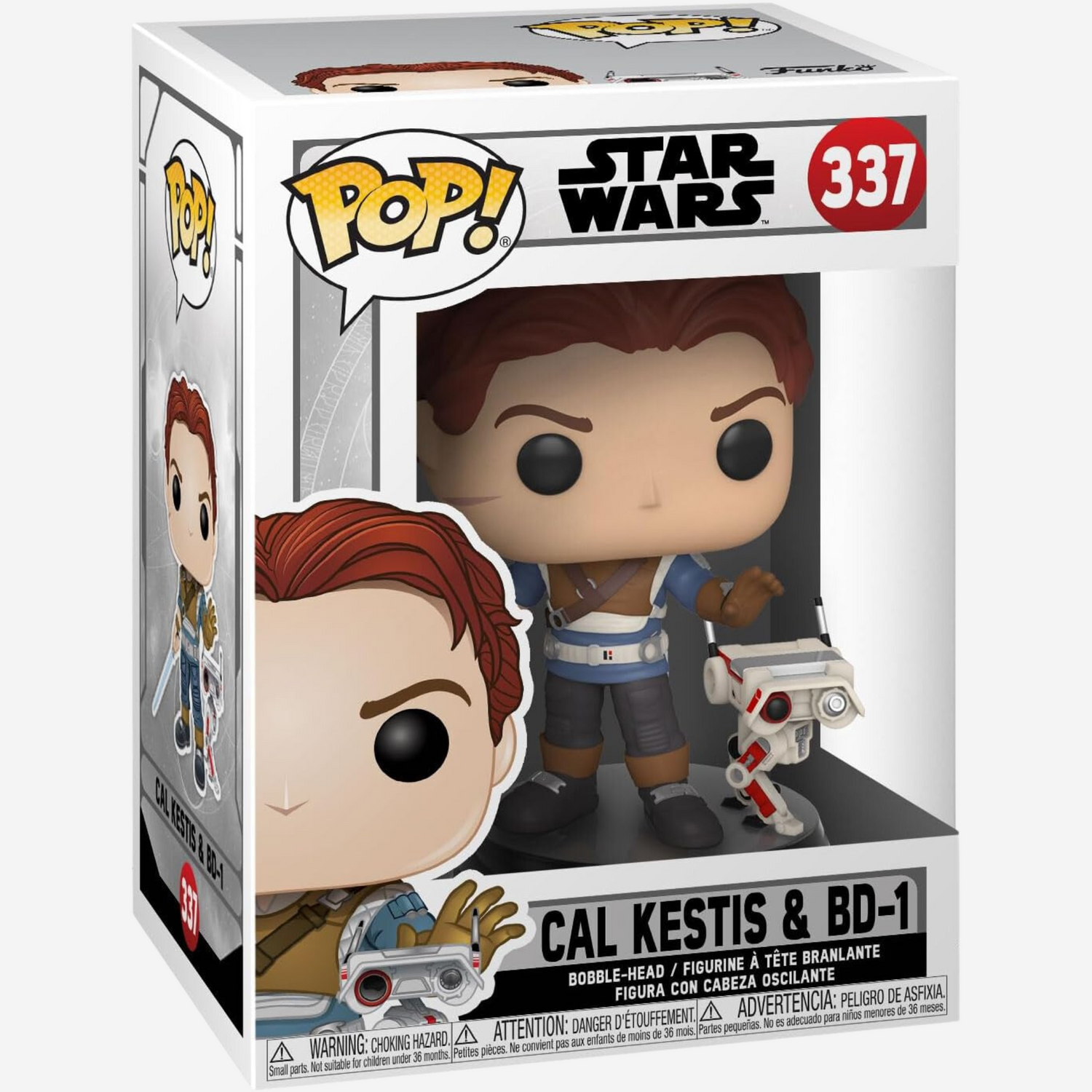 Games: Jedi Fallen Order - Cal Kestis with BD-1 Funko Pop!